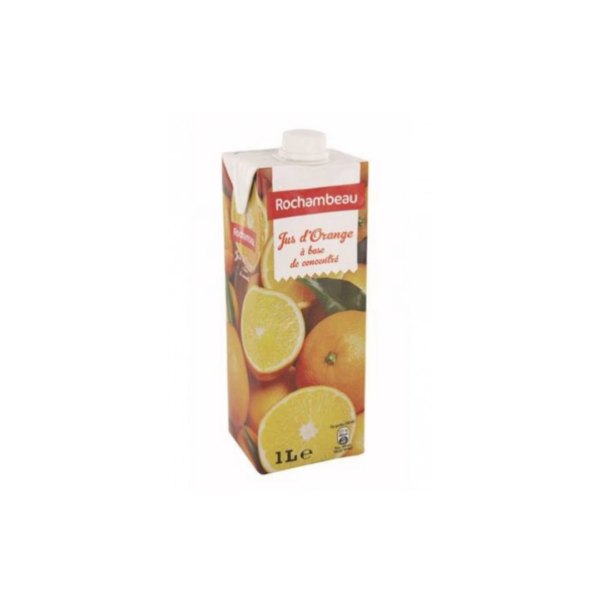 Jus d'oranges 1 Litre - Rochambeau X6