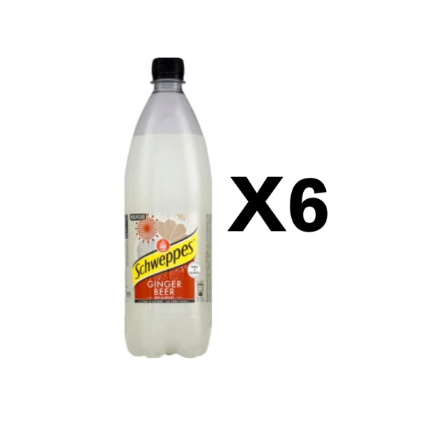 Schweppes Ginger Beer 1 L x6