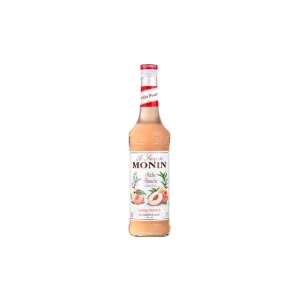 Sirop Monin Pêche Blanche 70 cl